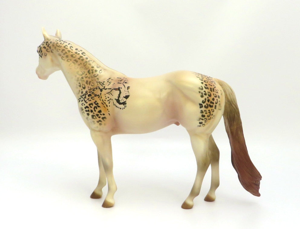 AKILA- OOAK CHEETAH DECORATOR ISH MODEL HORSE BY DAWN QUICK 3/4/20