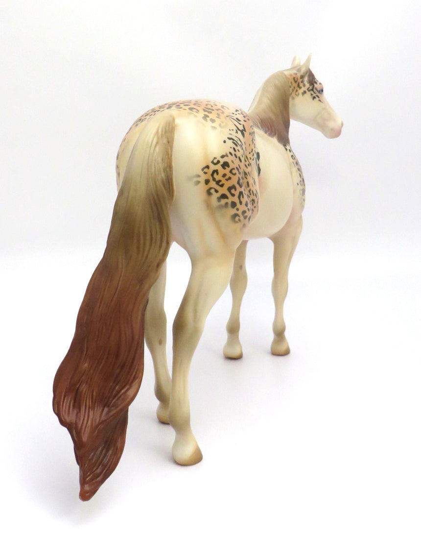AKILA- OOAK CHEETAH DECORATOR ISH MODEL HORSE BY DAWN QUICK 3/4/20