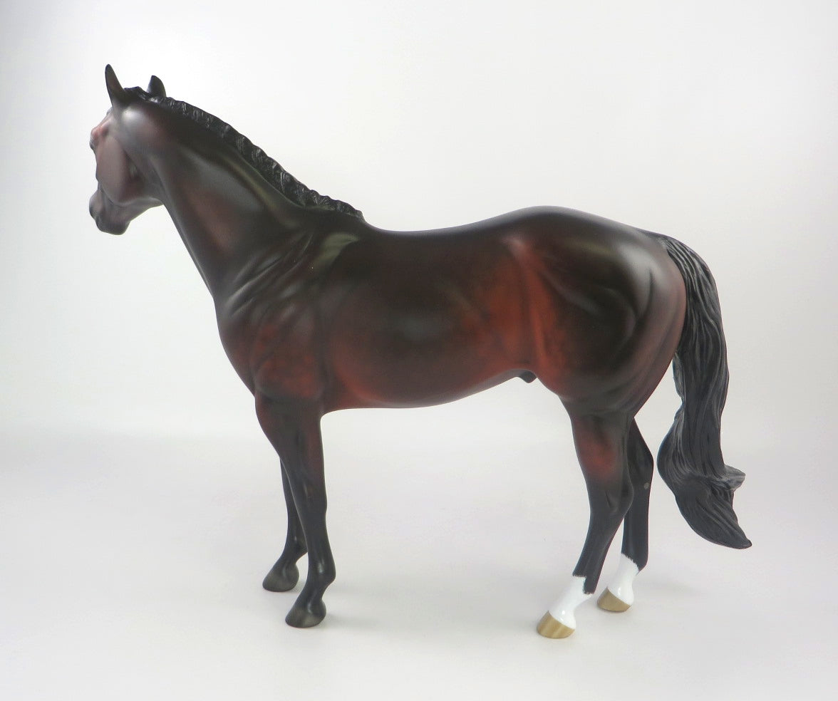 ALDA-OOAK STAR DAPPLE BAY ISH MODEL HORSE 2/20/20