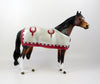 ALDITH-OOAK BAY BLANKETED ISH MODEL HORSE EQ 19