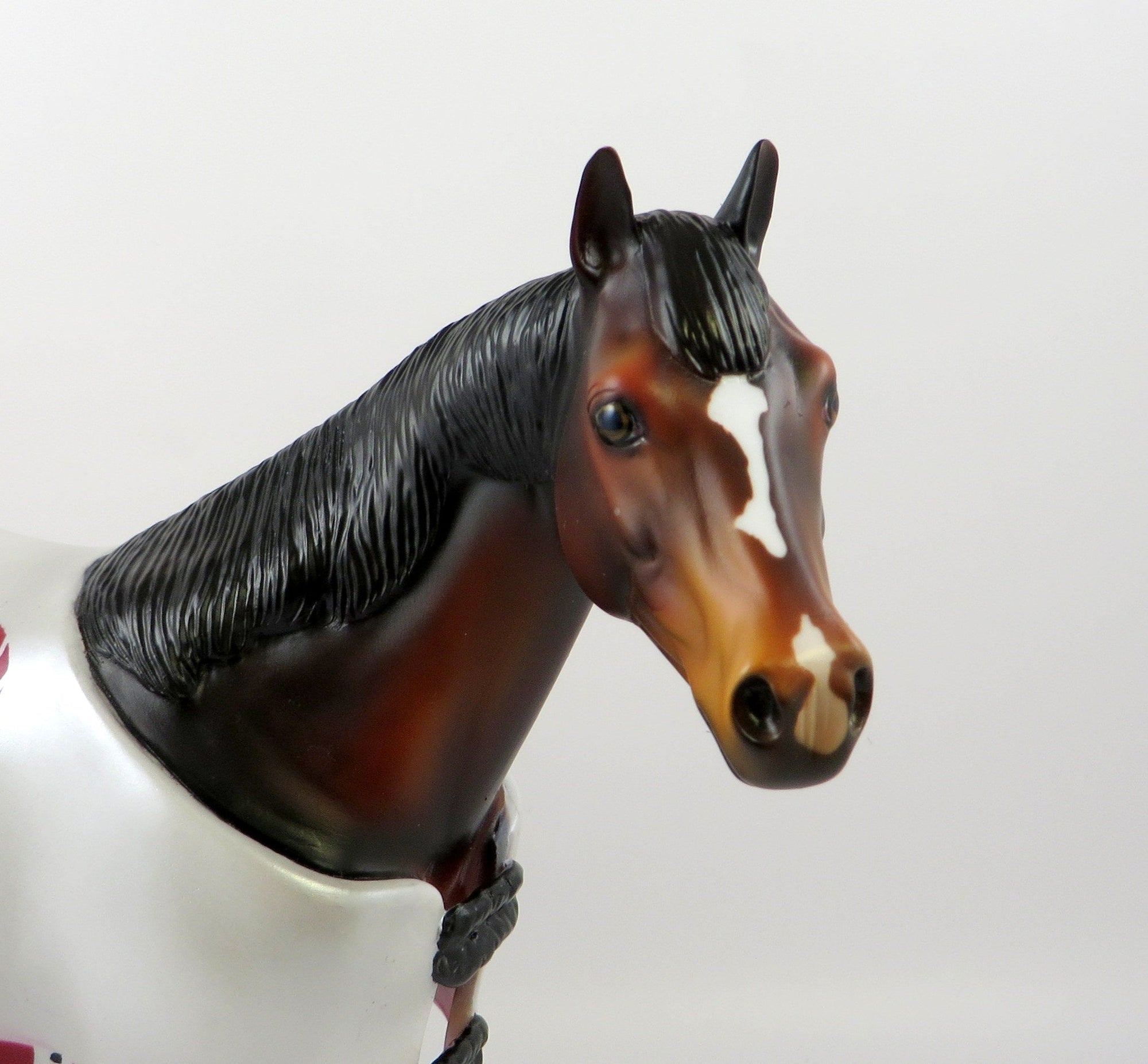 ALDITH-OOAK BAY BLANKETED ISH MODEL HORSE EQ 19