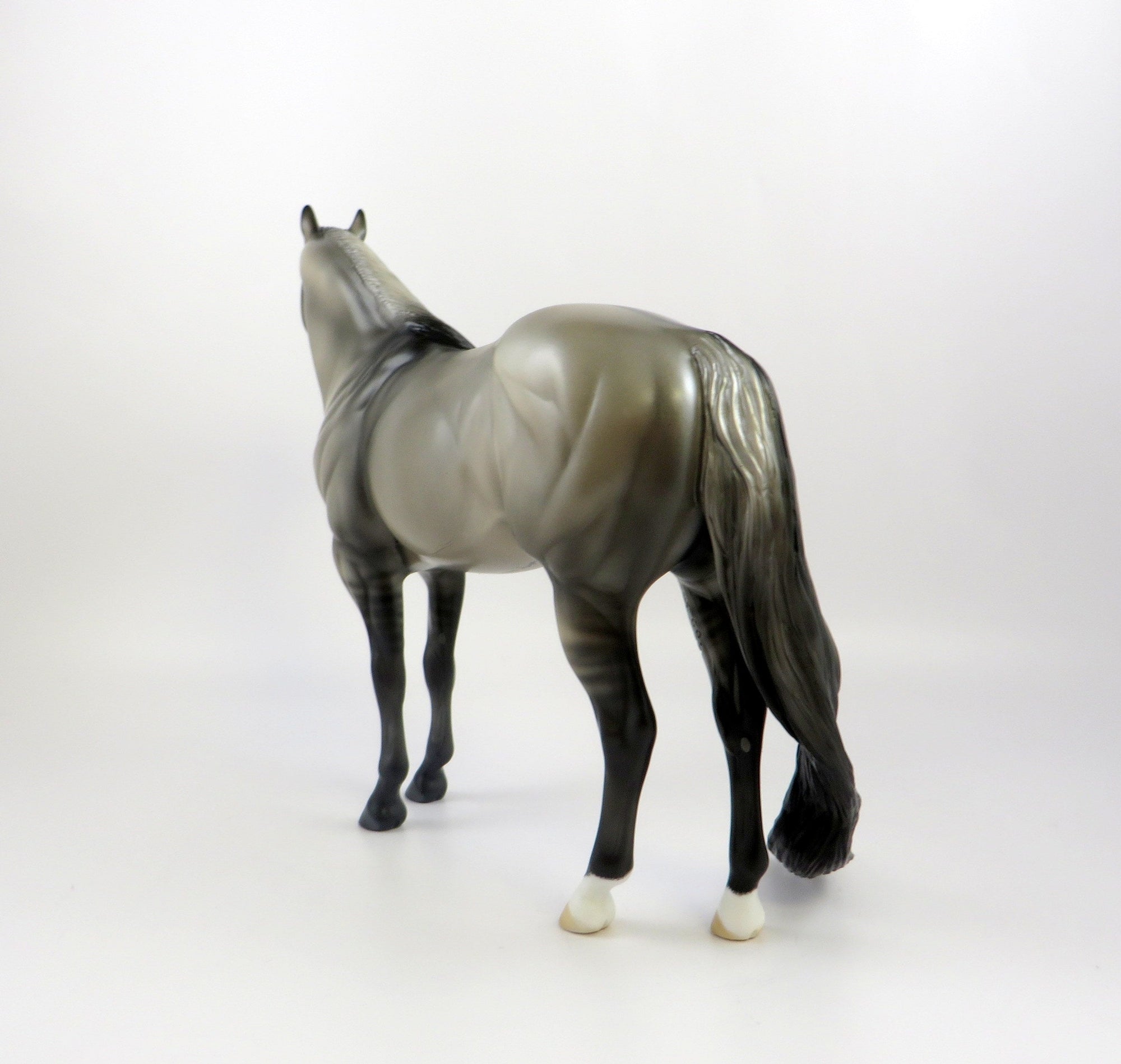 ALDREDA-OOAK GRULLA ISH MODEL HORSE EQ 19