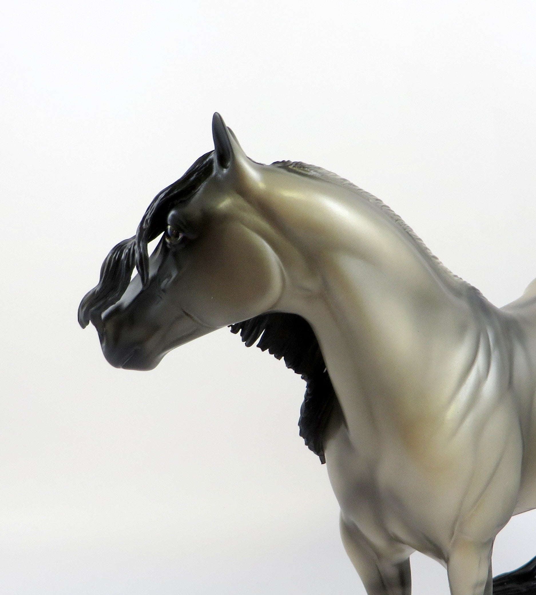 ALDREDA-OOAK GRULLA ISH MODEL HORSE EQ 19