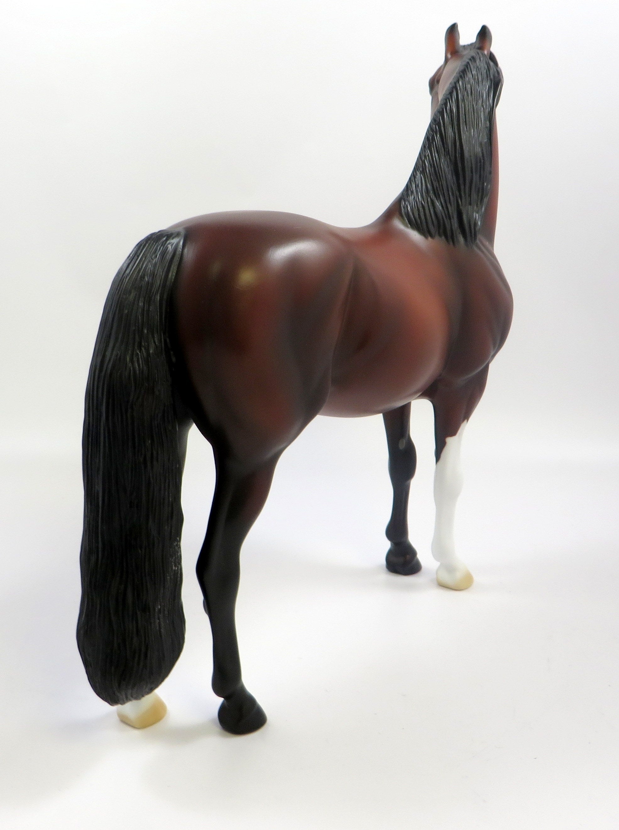 ALILI-OOAK BAY MORGAN MODEL HORSE EQ 19
