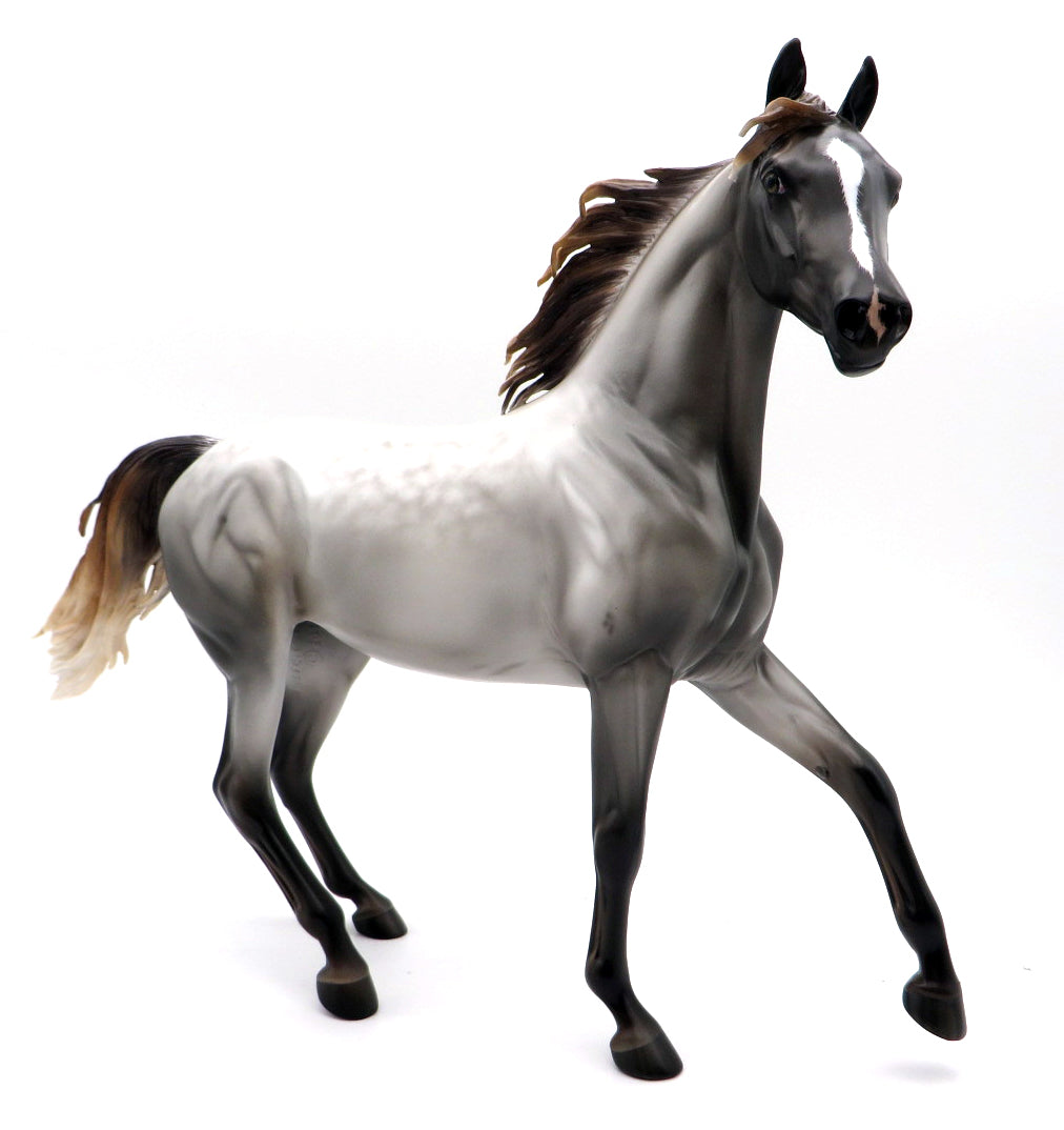 A little Tenderness-OOAK Liver Chestnut Arabian Painted by Sheryl Leisure 11/15/21