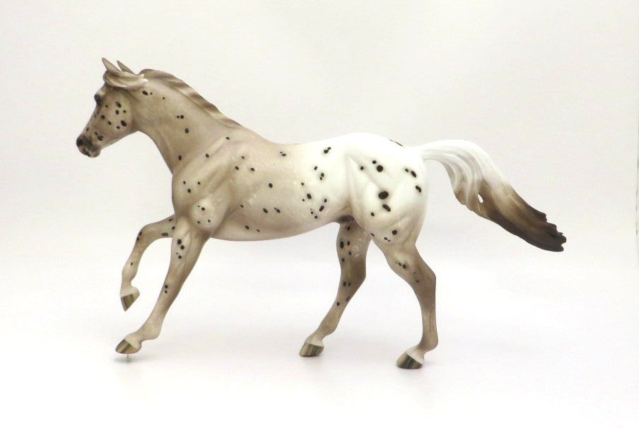 ALLEZ ALLEZ - OOAK CHESTNUT APPALOOSA FOUNDATION QUARTER HORSE BY SHERYL LEISURE 3/4/20