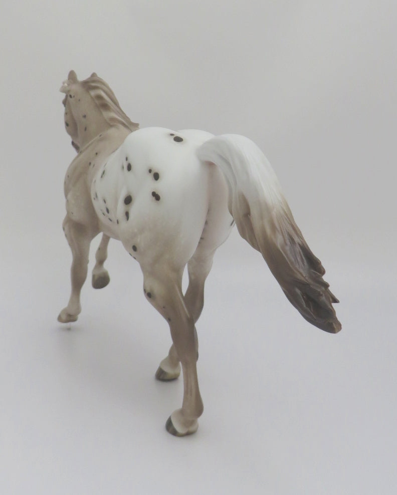 ALLEZ ALLEZ - OOAK CHESTNUT APPALOOSA FOUNDATION QUARTER HORSE BY SHERYL LEISURE 3/4/20