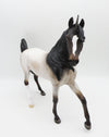 Althea - OOAK - Bay Roan Unicorn Arabian Mare By Angela Marleau- Christmas Tails 2022 - CT22