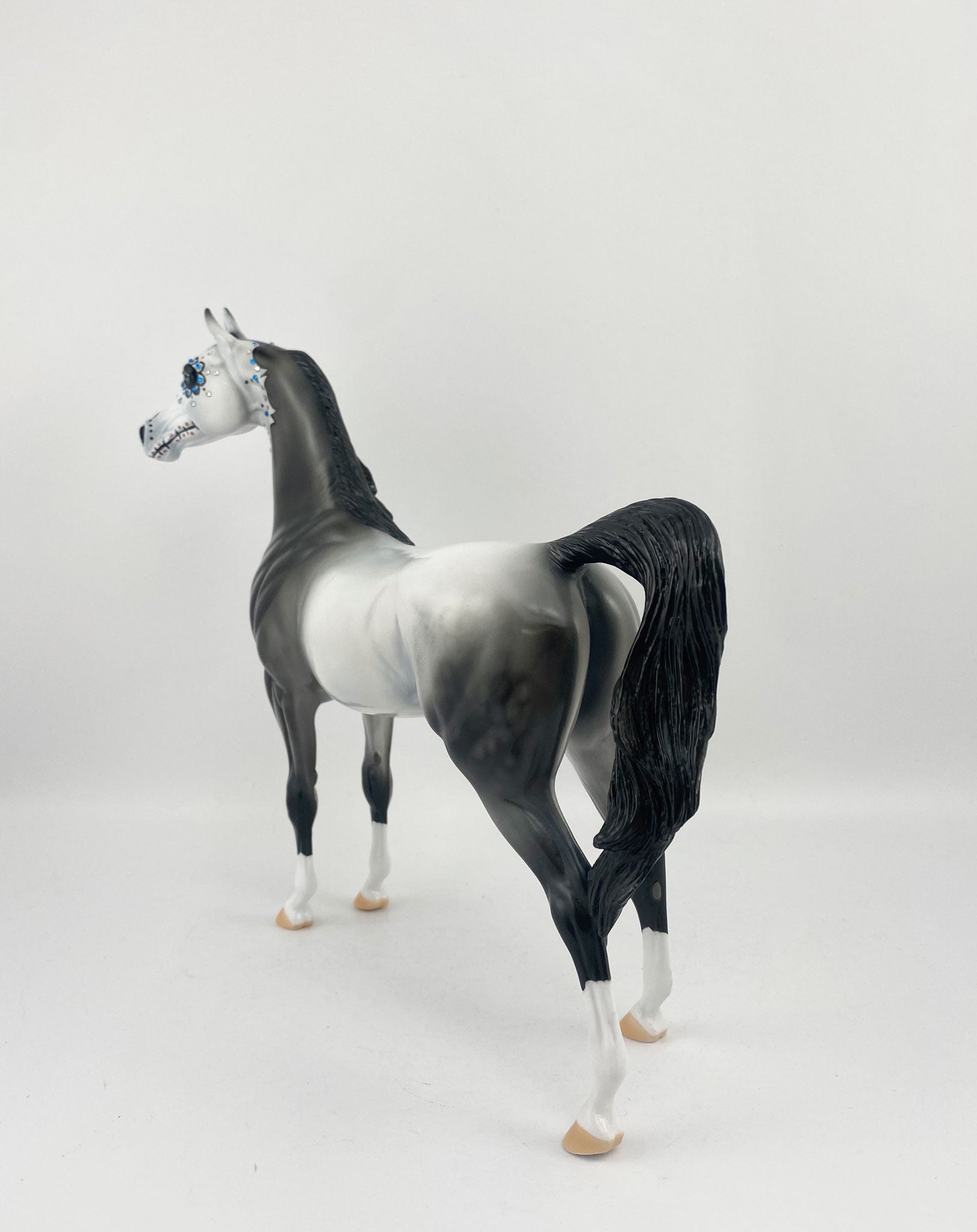 Alwar-OOAK Sugar Skull Arabian By Dawn Quick MM 2020