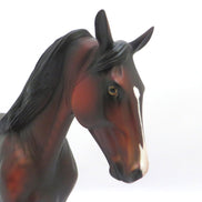 AMBER DANCER-OOAK BAY DAPPLE TENNESSEE WALKER BY DAWN QUICK 3/4/20