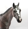 AMBITIOUS-OOAK DAPPLE ROSE GREY ISH MODEL HORSE 1/7/20