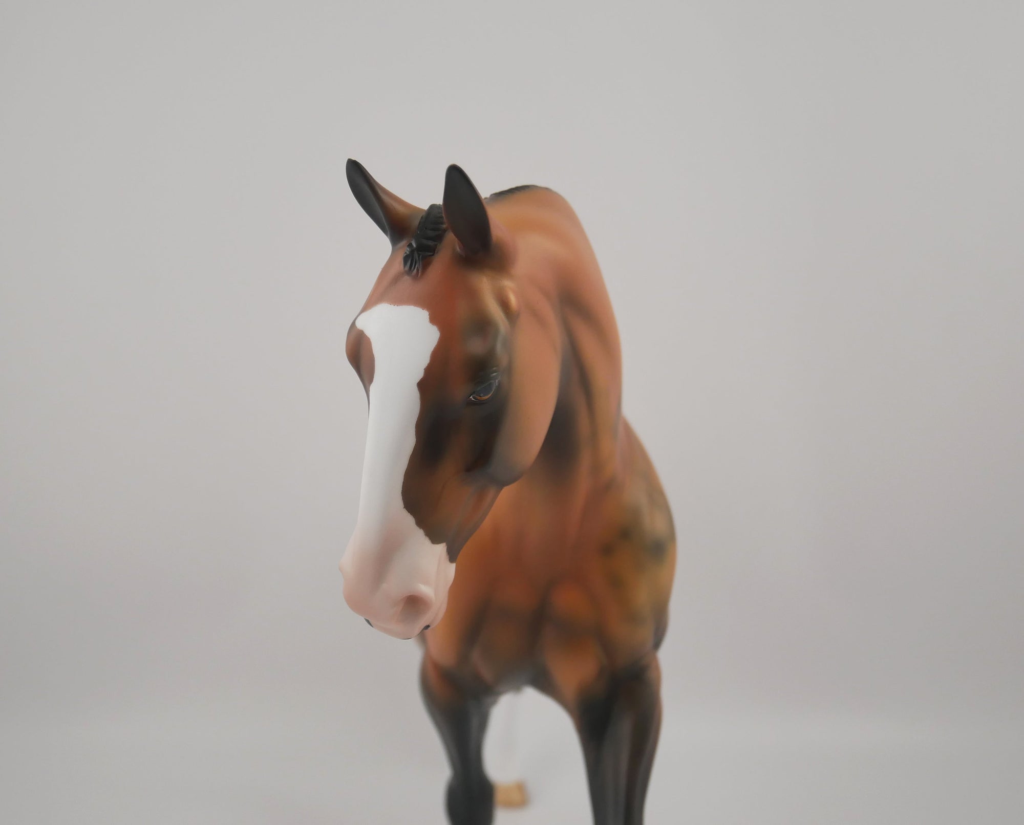 Amedeo-OOAK Buckskin Irish Draft By Dawn Quick