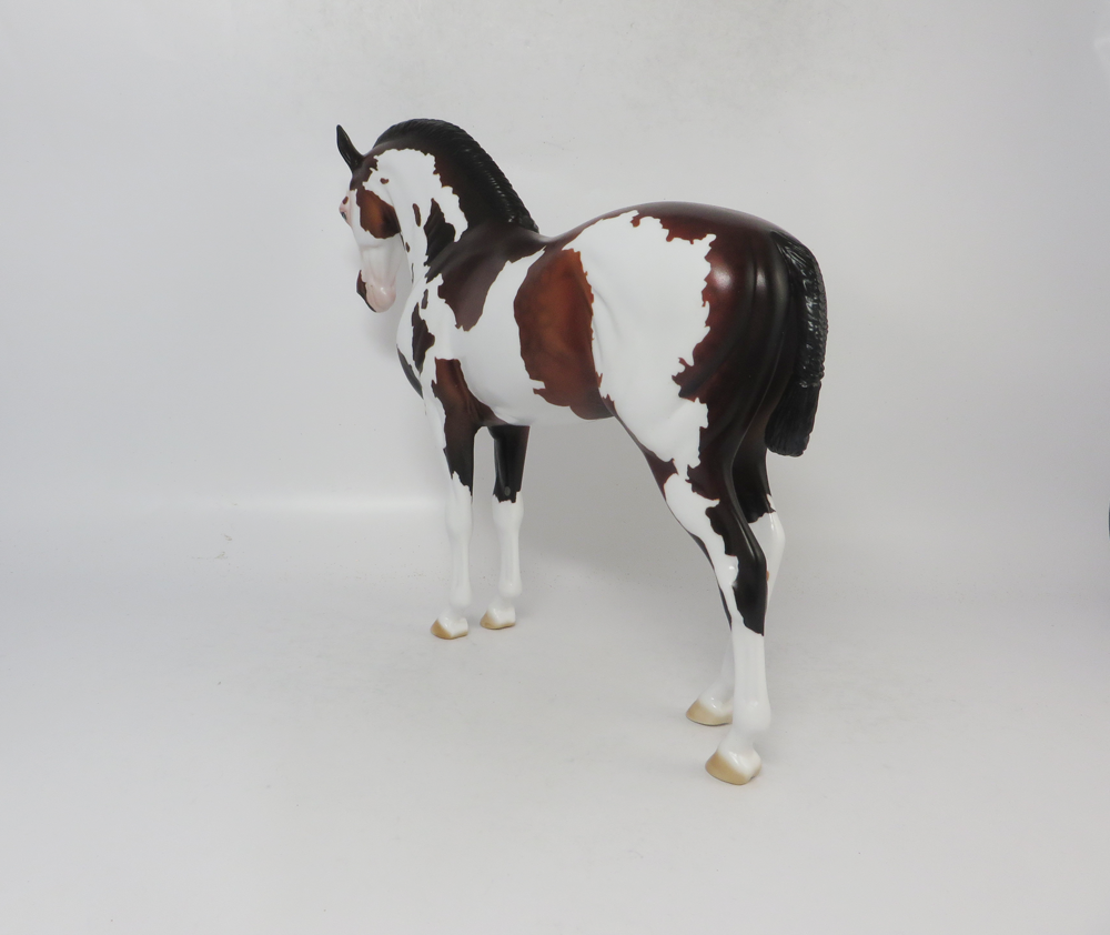 KISS ME AGAIN-OOAK- DAPPLE BAY PINTO CUSTOM ANDALUSIAN BY DAWN QUICK - SB19