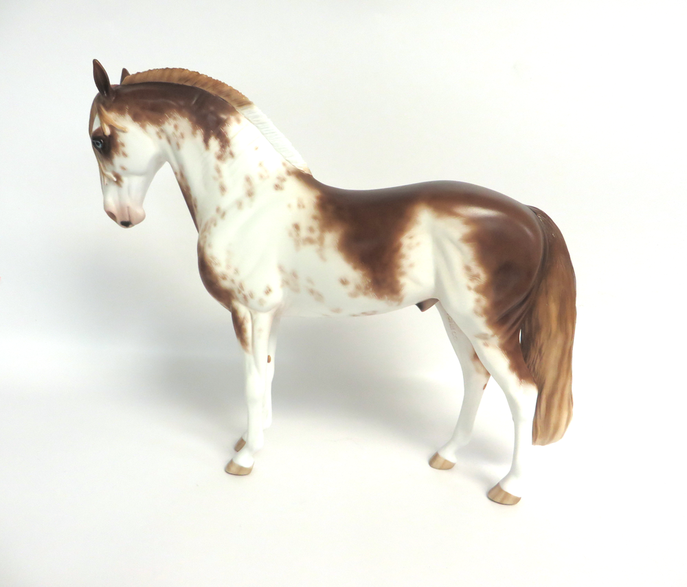 TRESURE ISLAND- OOAK RED SABINO ANDY BY SHERYL LEISURE 3-15-19