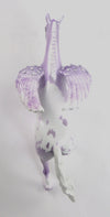 ANGELO - OOAK DAPPLE PURPLE PINTALOOSA CUSTOM WARMBLOOD PEBBLES MODEL HORSE 1/7/2020