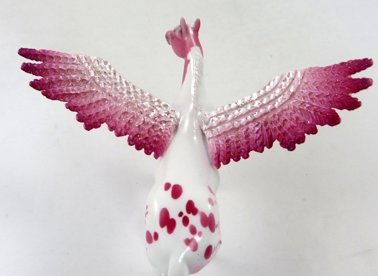 ROMEO-LE-5 BERRY PINK STOCK HORSE CHIP WITH ANGEL WINGS-ANGEL WEEK 1/6/20