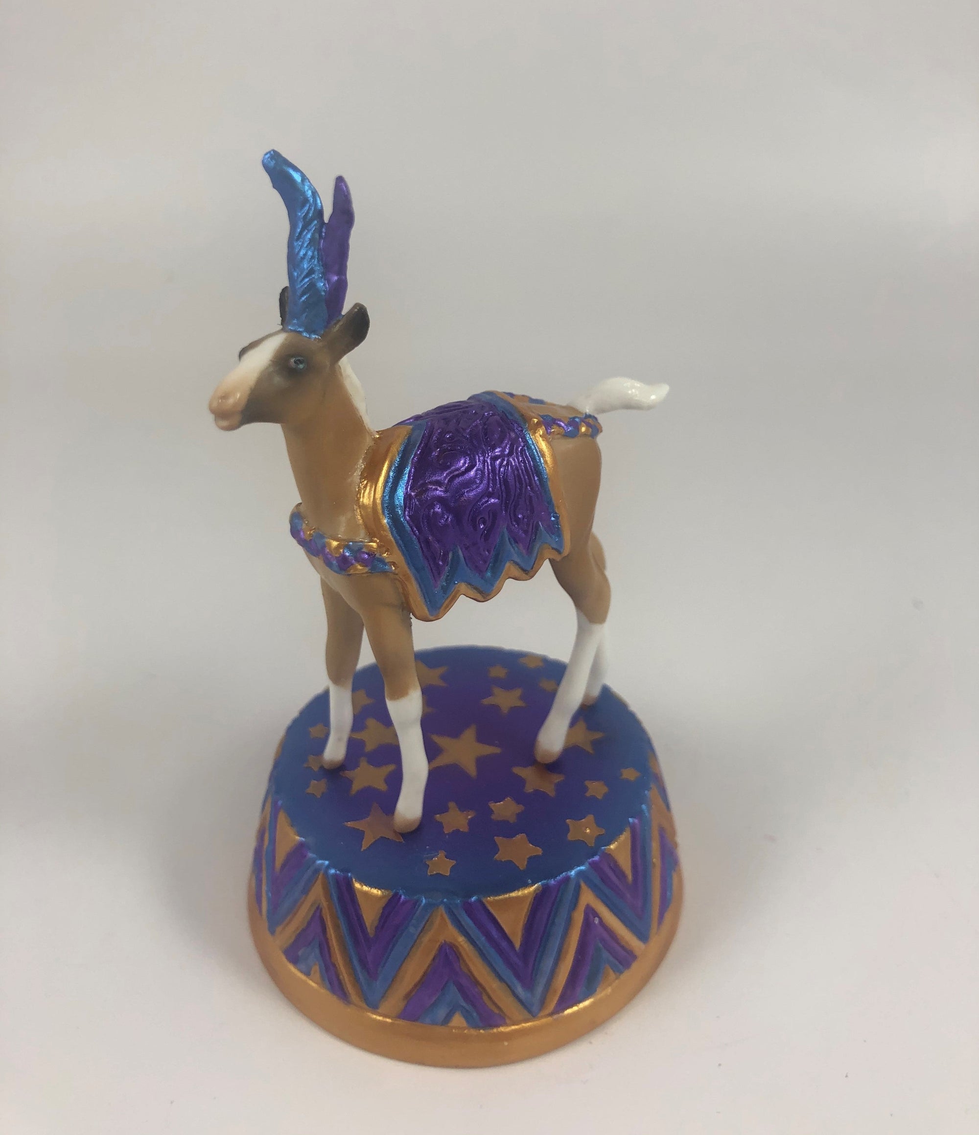 ANTOINETTE-OOAK FOAL DECORATOR CIRCUS LHS 19