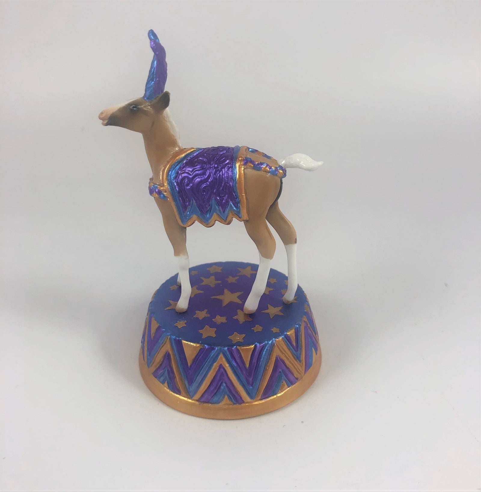 ANTOINETTE-OOAK FOAL DECORATOR CIRCUS LHS 19