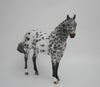 SELF RELIANCE -OOAK BLACK LEOPARD  ISH MODEL HORSE BY SHERYL LEISURE 4/9/20
