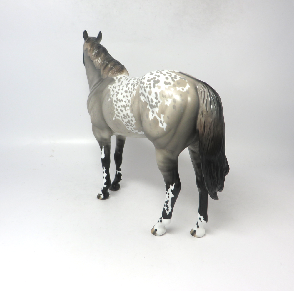 GENE WILDER-OOAK GRULLA  APPALOOSA ISH CUSTOM BY AUDREY DIXON MW19