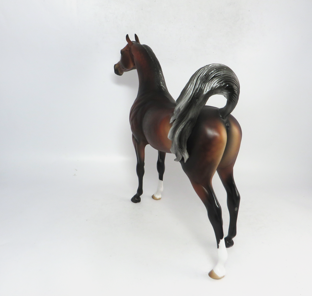PUNT- OOAK DAPPLED SLIVER BAY ARABIAN BY AUDREY DIXON SB19