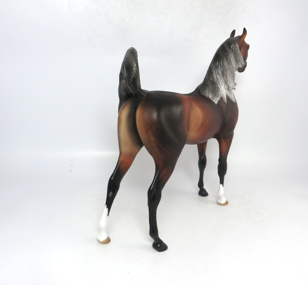 PUNT- OOAK DAPPLED SLIVER BAY ARABIAN BY AUDREY DIXON SB19