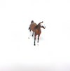 THE FRENCHMEN - OOAK MARDI GRAS DECORATOR ARABIAN CHIP MODEL HORSE BY AMANDA HOSTETLER 3-5-19