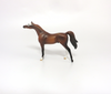 THE FRENCHMEN - OOAK MARDI GRAS DECORATOR ARABIAN CHIP MODEL HORSE BY AMANDA HOSTETLER 3-5-19