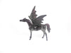 DUNKAN -OOAK PURPLE HALLOWEEN DECORATOR ARAB BAT CHIP BY KAYLA WESSE MM19