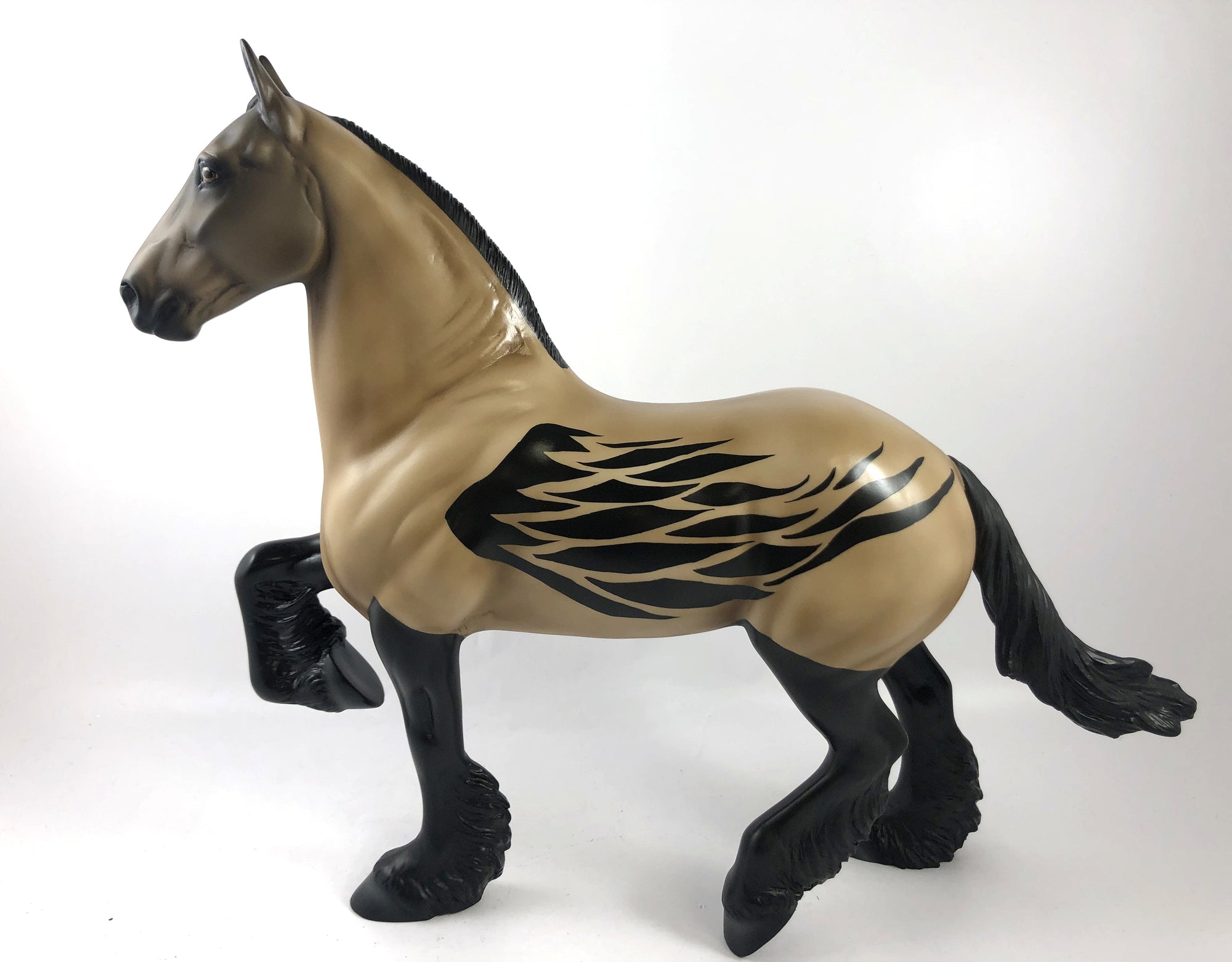 ARCHANGEL -LE-14 BAY CLIPPED WITH WINGS TROTTING DRAFTER BY AUDREY DIXON 1/10/20