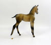 PRINCE ARCHIBALD-LE-10 BUCKSKIN FOAL MODEL HORSE EQ 2019