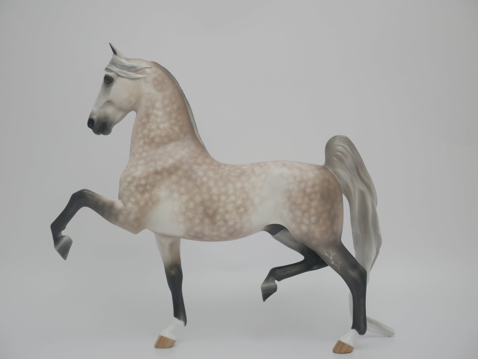 ASHTEE-OOAK STAR DAPPLE SADDLEBRED BY SHERYL LEISURE 3/19/20