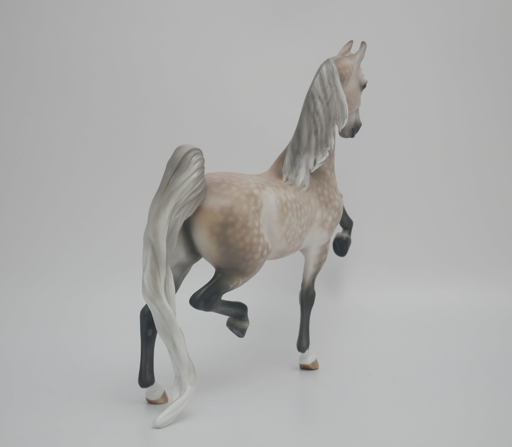 ASHTEE-OOAK STAR DAPPLE SADDLEBRED BY SHERYL LEISURE 3/19/20