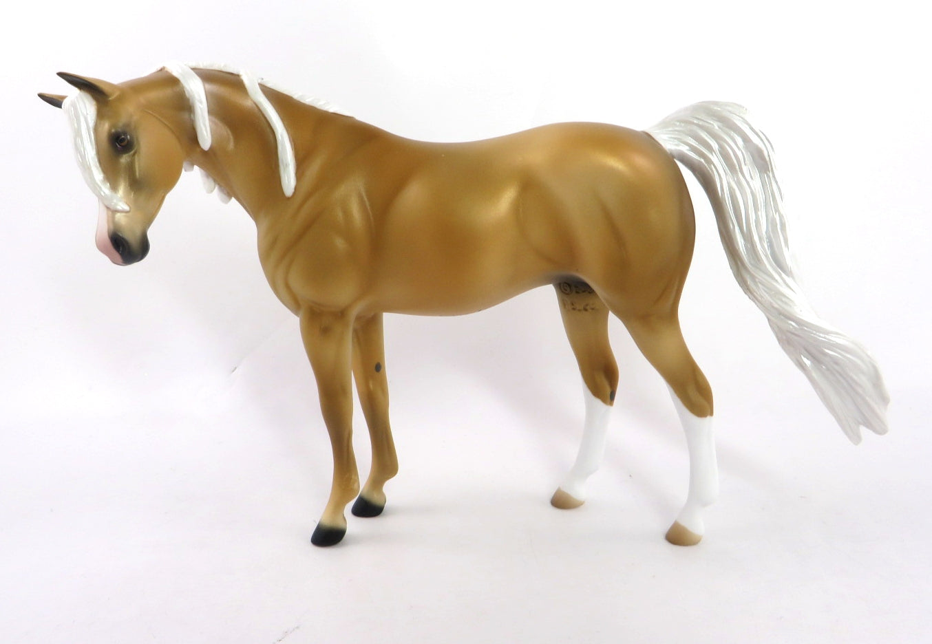ASPEN- OOAK --PALOMINO ARABIAN PEBBLE BY AUDREY DIXON WHS 19