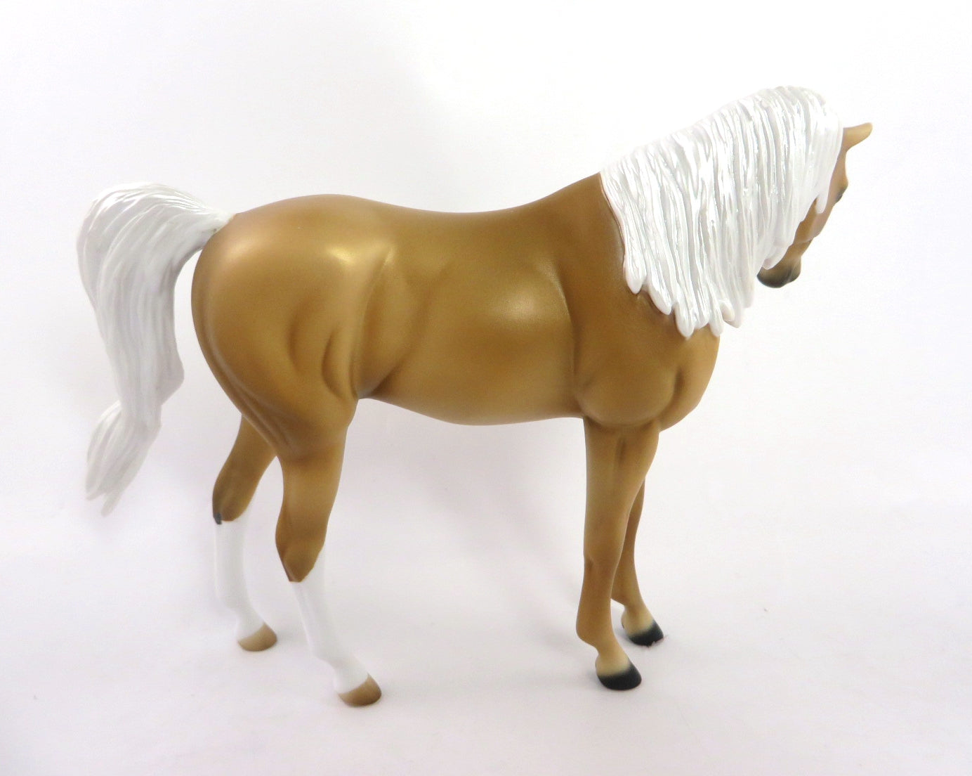 ASPEN- OOAK --PALOMINO ARABIAN PEBBLE BY AUDREY DIXON WHS 19