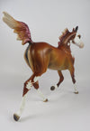 AURORA BLISS-OOAK FALL CHESTNUT YEARLING BY MELISSA FOX WHS19