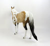 AVALON-OOAK BUCKSKIN TOBIANO ISH MODEL HORSE EQ 19