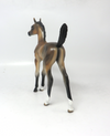 RUBY DEE-OOAK  BUCKSKIN FOAL By Missy Fox EA19