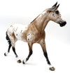 Baby I&#39;m For Real-OOAK Bay Appaloosa Palouse Painted By Sheryl Leisure MM 21