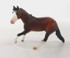 BADGER-OOAK DAPPLE BAY CHIP MODEL HORSE 12/1819