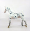 BALOO-OOAK LEOPARD APPALOOSA PEBBLES MODEL HORSE BY DAWN QUICK