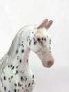 BALOO-OOAK LEOPARD APPALOOSA PEBBLES MODEL HORSE BY DAWN QUICK