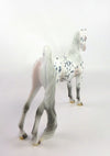 BALOO-OOAK LEOPARD APPALOOSA PEBBLES MODEL HORSE BY DAWN QUICK