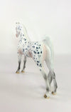 BALOO-OOAK LEOPARD APPALOOSA PEBBLES MODEL HORSE BY DAWN QUICK