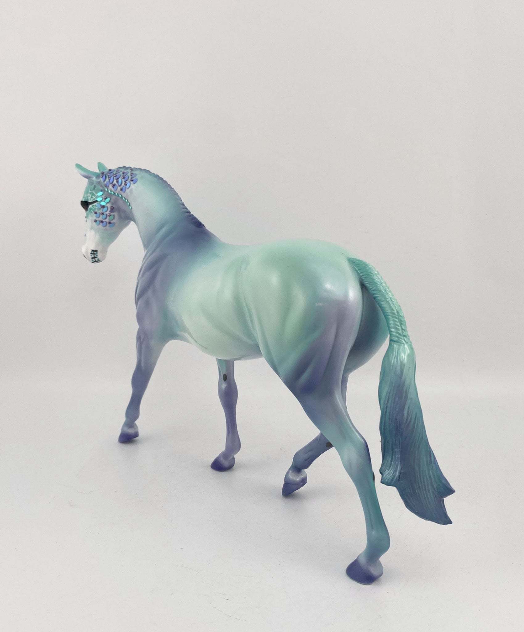 Balta-OOAK Sugar Skull Pony By Dawn Quick MM 2020