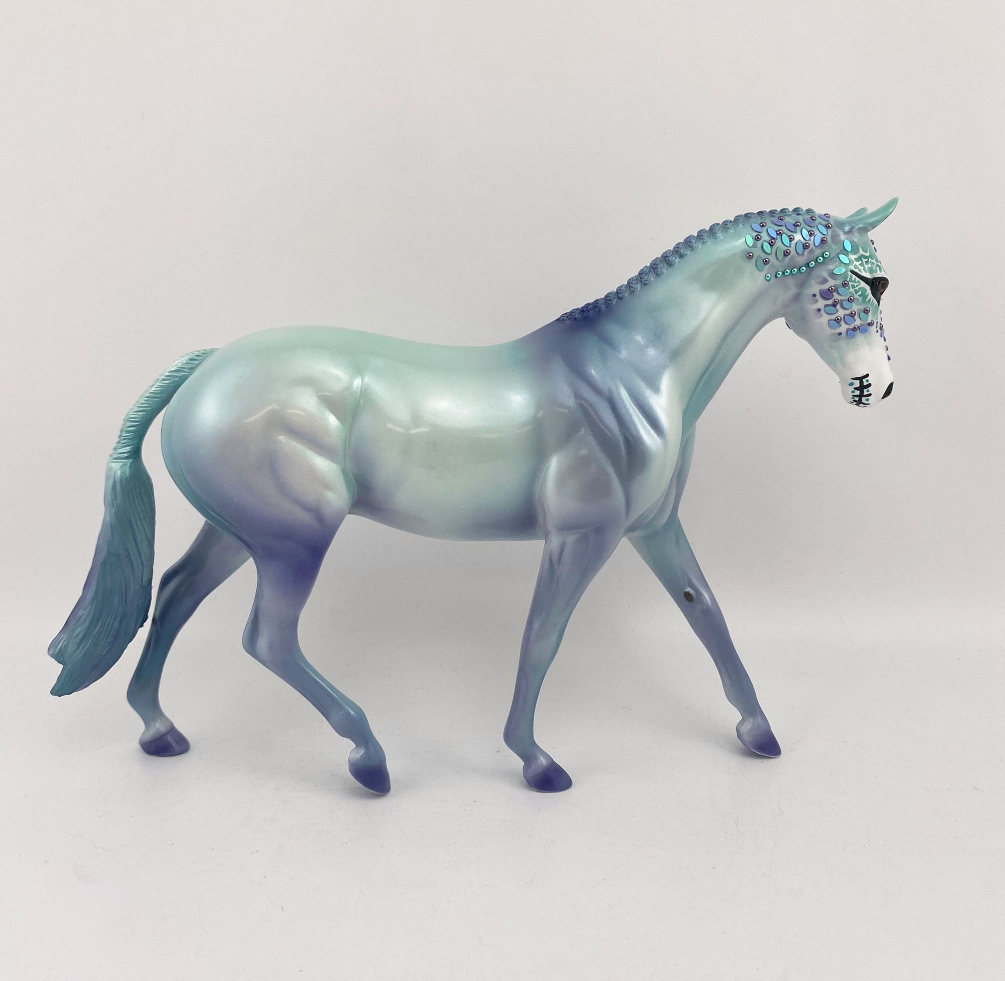 Balta-OOAK Sugar Skull Pony By Dawn Quick MM 2020