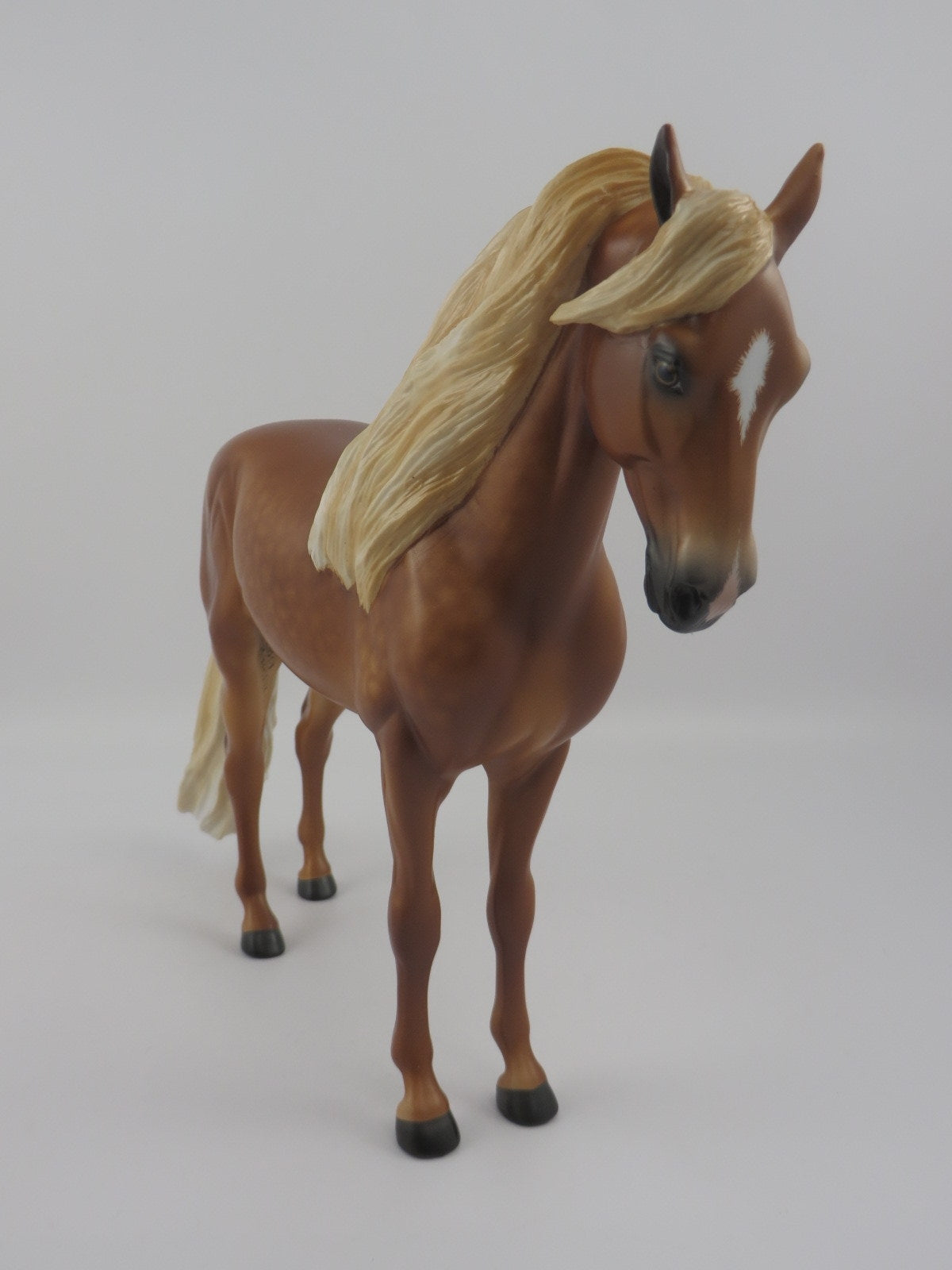 BANKSY-OOAK DAPPLE CHESTNUT ANDALSIAN BY SHERYL LEISURE EQ 2020