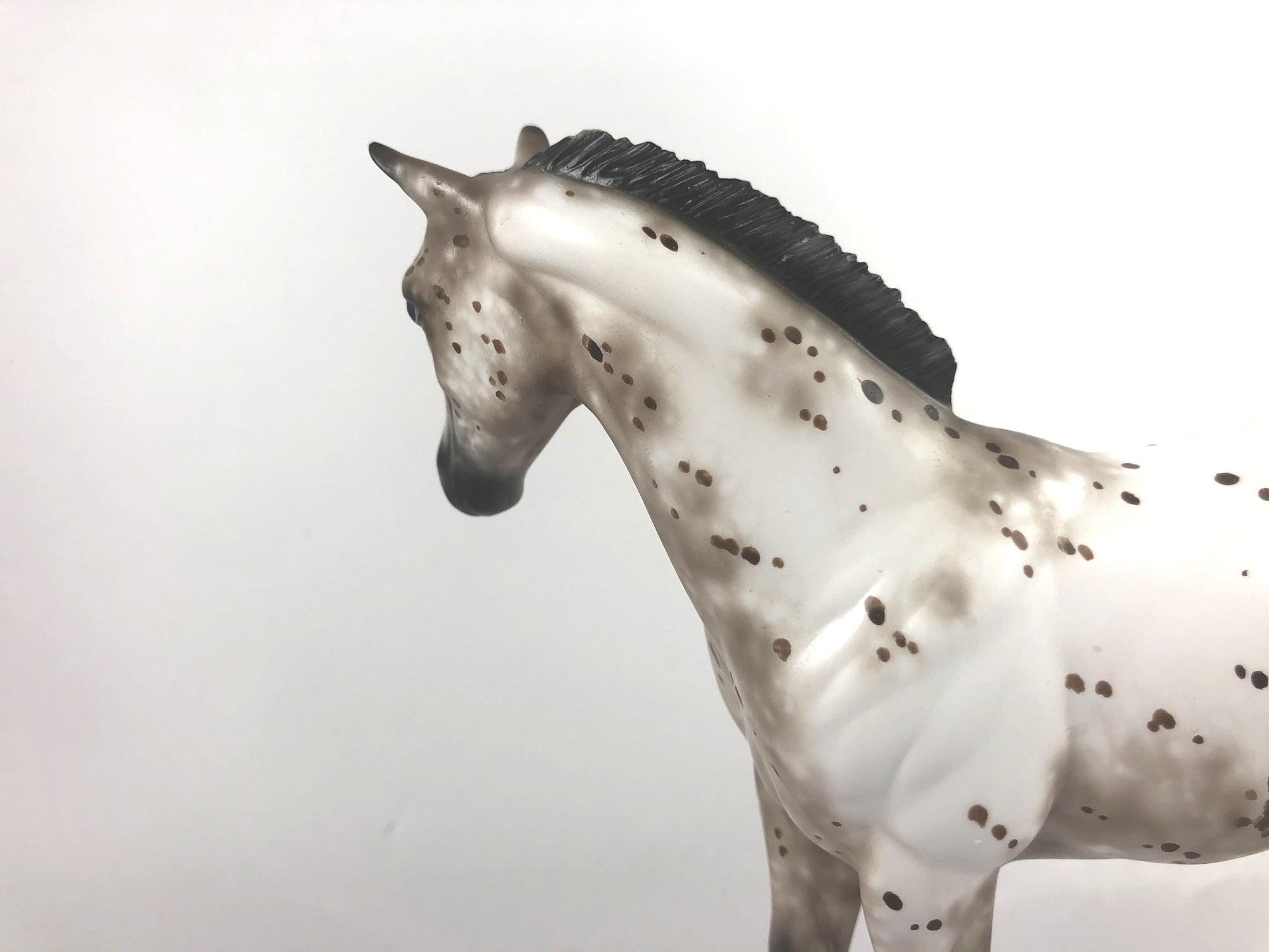 MAKIN ME BATTY - OOAK BROWN APPY WEANLING MODEL HORSE BY SHERYL LEISURE MM19