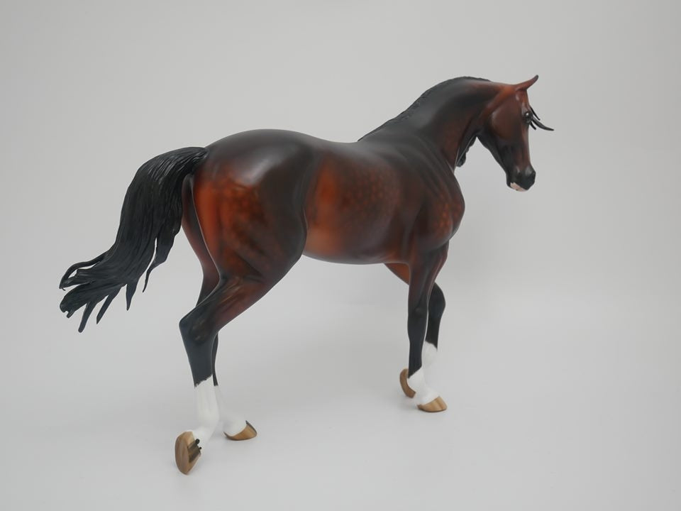 TAKE HEART -OOAK DAPPLE BAY THOROUGHBRED BY SHERYL LEISURE 4/9/20