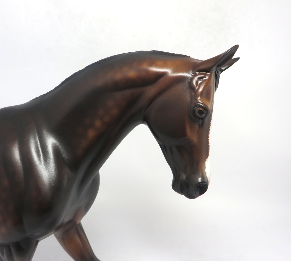 AMERICAN PASTTIME- OOAK BAY THOUORUGHBRED BY SHERYL LEISURE 2-20-19